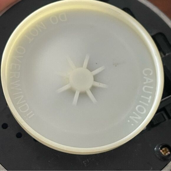 Vintage MCM Copper Wire Gold Leaves Dream Wish Tree Music Box - Picture 11 of 11